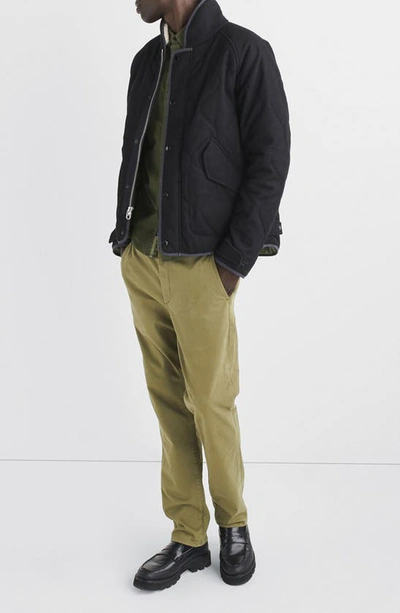 Rag & Bone Heywood Virgin Wool Blend Liner Jacket In Black