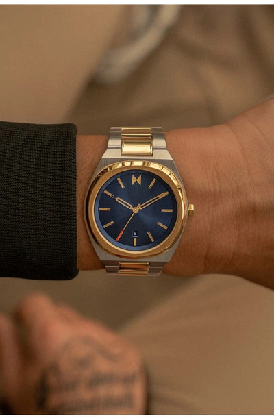 Shop Mvmt Odyssey Ii Bracelet Watch, 40mm In Blue