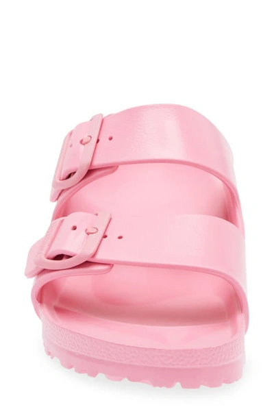 Birkenstock Essentials Arizona Waterproof Slide Sandal In Fondant Pink