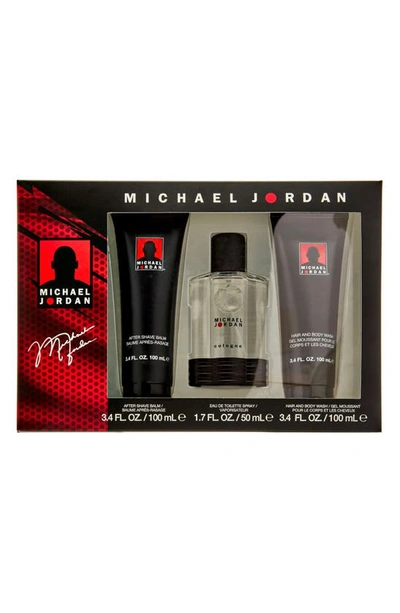 Shop Michael Jordan Eau De Toilette, After Shave Balm & Body Wash 3-piece Set