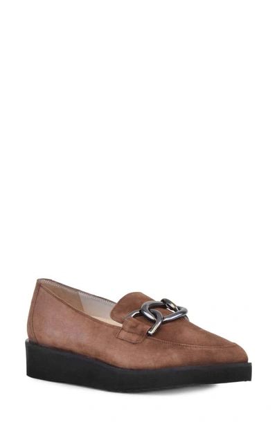 Shop Amalfi By Rangoni Ema Loafer In Castagna Cashmere