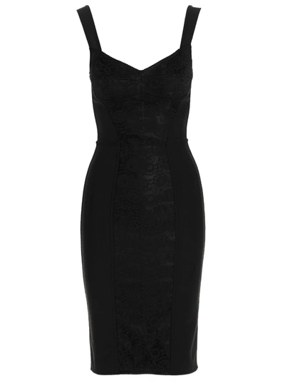 Shop Dolce & Gabbana Corsetteria Bustier Dress Dresses Black