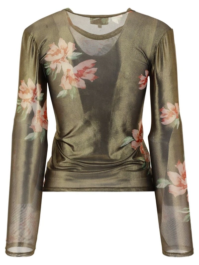 Shop Collina Strada "cardio" Top In Gold