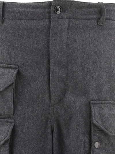 Shop Engineered Garments "flight" Trousers In Grey