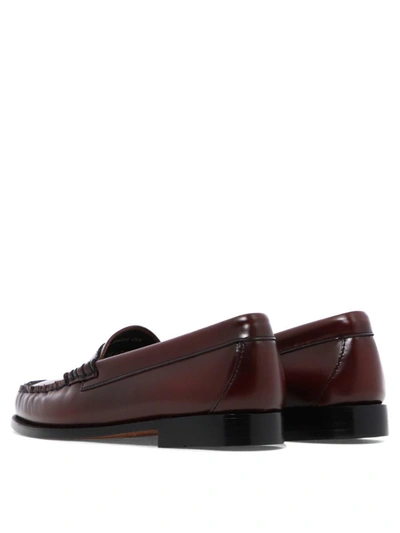 Shop Gh Bass G.h. Bass "weejuns Penny" Loafers In Bordeaux