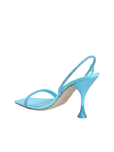 3juin Light Blue Eloise Sandals In Blue