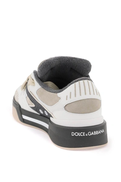 Shop Dolce & Gabbana 'new Roma' Sneakers In Multicolor