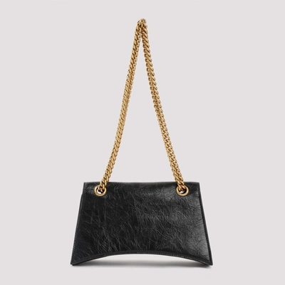 Shop Balenciaga Crush Chain Bag In Black