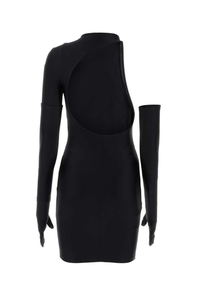 Shop Balenciaga Dress In Black