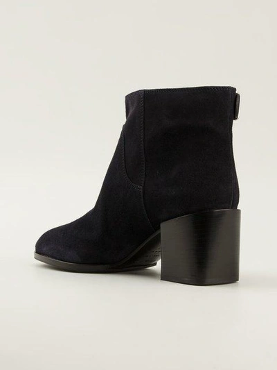 Shop Sergio Rossi Buckled Ankle Boots