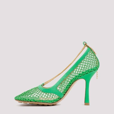 Shop Bottega Veneta Pumps Shoes In Green