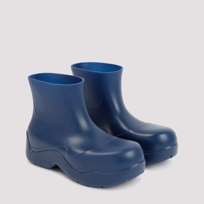 Shop Bottega Veneta The Puddle Ankle Boots Shoes In Blue