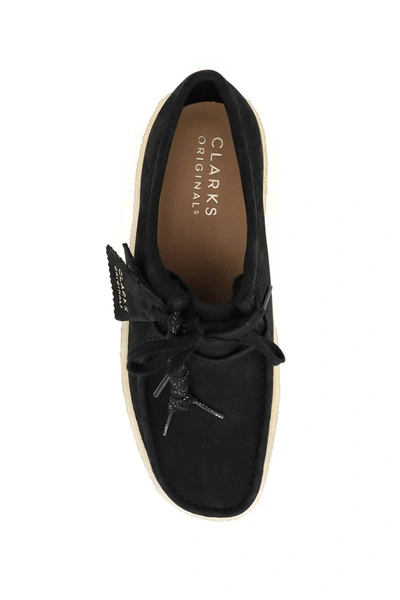 Shop Clarks Originals Wallabee Cup Lace-up Shoes In Black