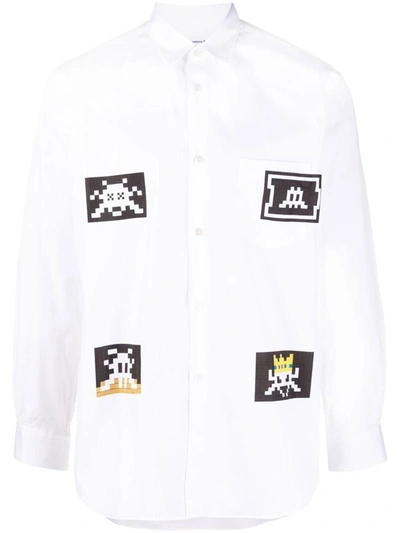 Shop Comme Des Garçons Shirt Clothing In 1 White