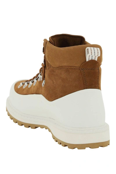 Shop Diemme 'roccia Vet' Suede Leather Ankle Boots In Multicolor