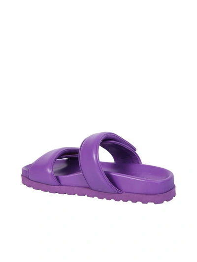 Shop Gia Borghini Sandals In Purple