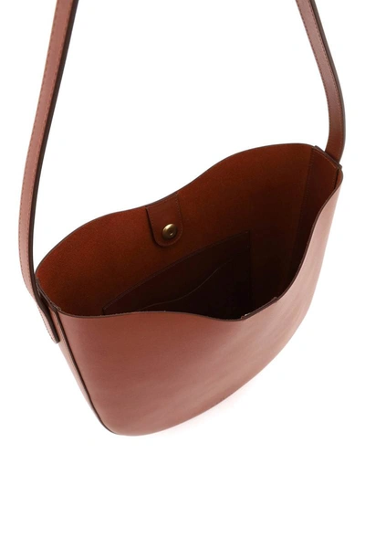 Shop Il Bisonte Shoulder Hobo Bag In Brown