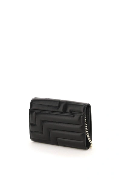 Shop Jimmy Choo Varenne Quilted Nappa Leather Crossbody Bag In Black