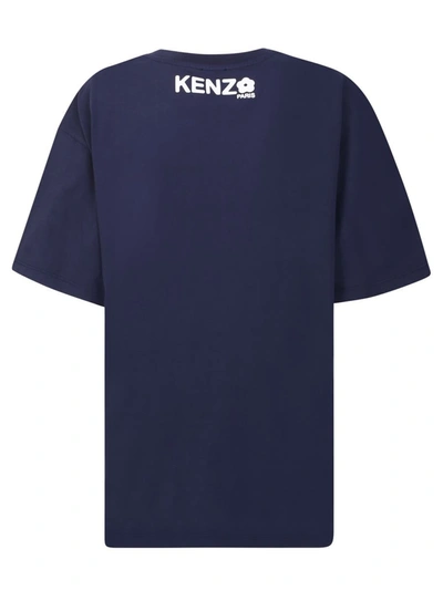 Shop Kenzo T-shirts In Blue