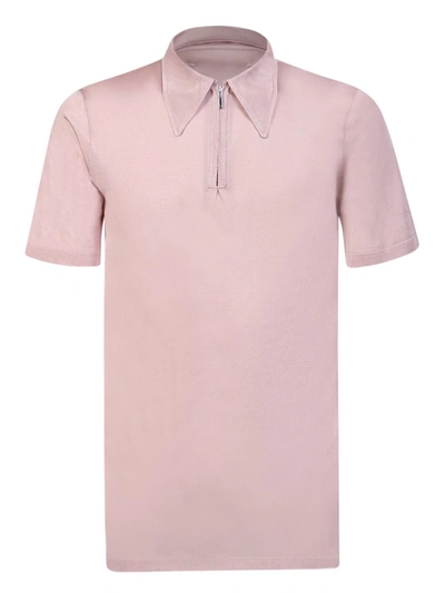 Shop Maison Margiela T-shirts In Pink