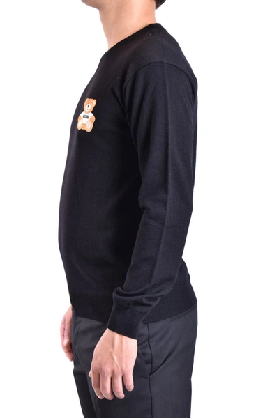 Shop Moschino Sweaters In Black