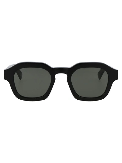 Shop Retrosuperfuture Sunglasses In Black