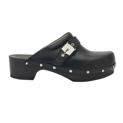 Scholl Pescura Clog 50 Shoes In 1004 Black