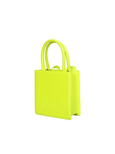 Shop Self-portrait Bags In Yellow