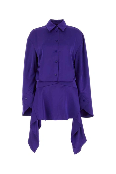 Shop Attico The  Dress In Purple