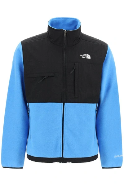Shop The North Face 'denali' Fleece And Nylon Jacket In Multicolor