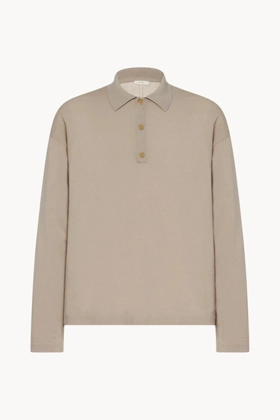 Shop The Row Polo In Taupe