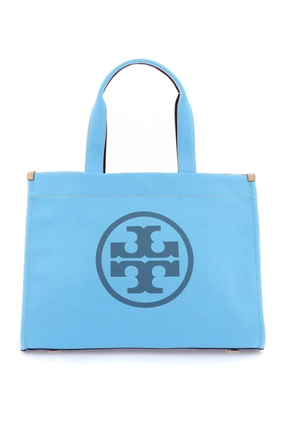 Shop Tory Burch Color-block 'ella' Tote Bag In Multicolor