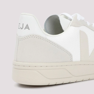 Shop Veja V10 Sneakers Shoes In White
