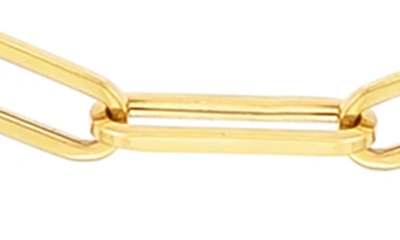 Roberto Coin 18k Yellow Gold Paperclip Link Chain Necklace, 17 In Yg