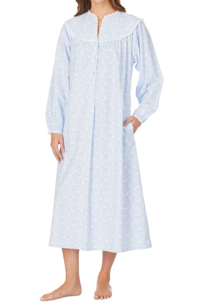 Shop Lanz Of Salzburg Ballet Nightgown In Blue/prt