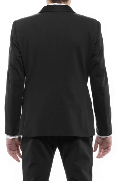 D.rt Thompson Double Breasted Water Repellent Blazer In Black
