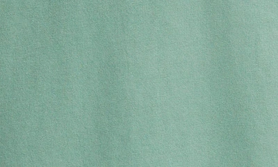 Shop Vince Solid T-shirt In Washed Mineral Green