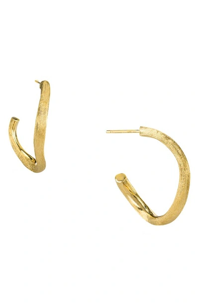 Shop Marco Bicego Jaipur Collection Hoop Earrings In Yellow Gold