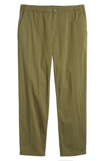 Shop Bp. Relaxed Fit Elastic Waist Workwear Pants In Olive Night