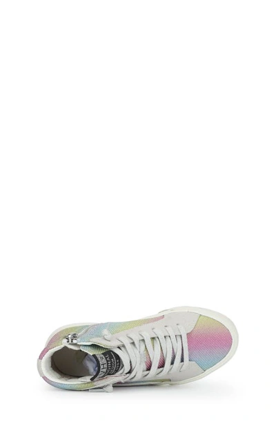 Shop Vintage Havana Kids' Tai Rhinestone Rainbow Sneaker In Radiant/glitter Multi