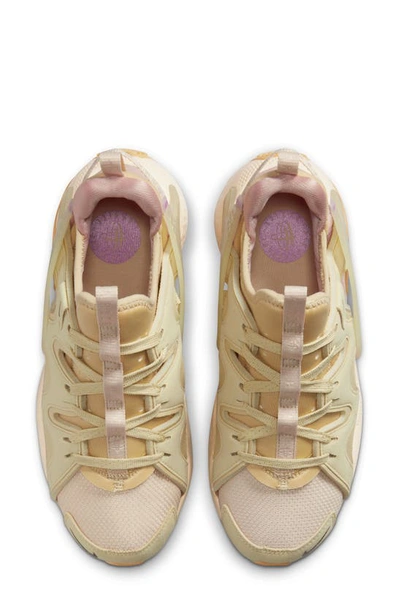 Shop Nike Air Huarache Craft Sneaker In Sand Drift/ Earth/ Gold/ Pink