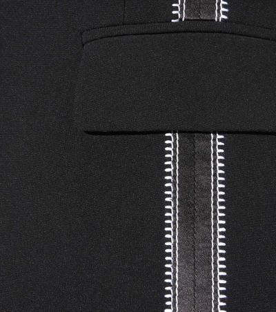 Shop Altuzarra Fenice Embroidered Blazer In Black
