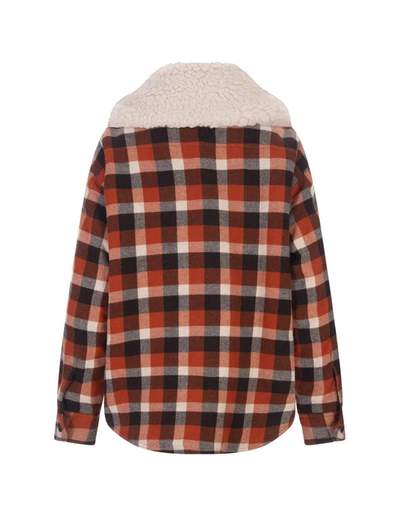 Dsquared2 Check-pattern Jacket In Multicolour