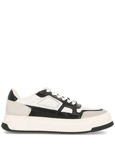 Shop Ami Alexandre Mattiussi Ami Sneakers In White