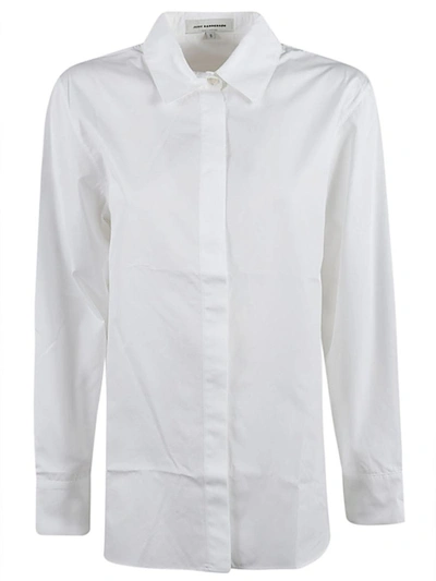 JUDY SANDERSON JUDY SANDERSON BUTTON-DOWN COTTON SHIRT 