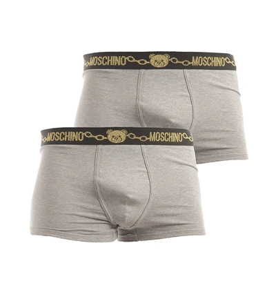 Shop Moschino Underwear Underwear In Grey
