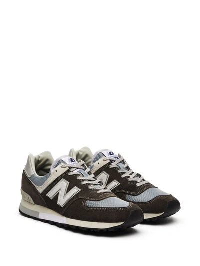 Shop New Balance 576 Sneakers In Brown