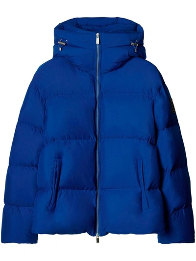 Off-white Patch Arr Down Puffer In Blue