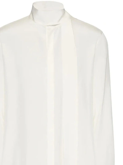 Shop Valentino Shirts In Ivory