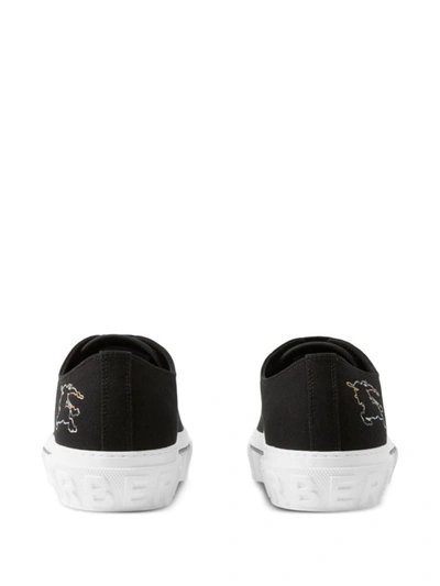 Shop Burberry Sneakers In Black